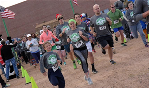Participants in the first annual D4.9K 